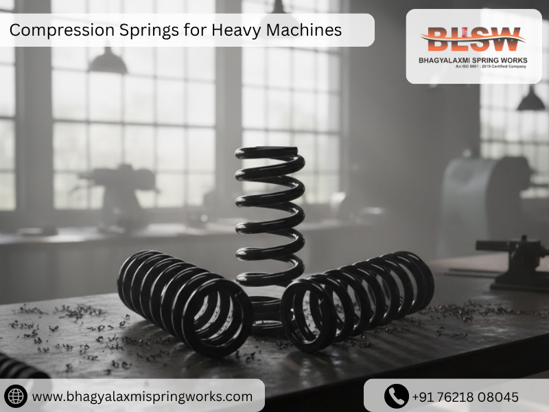 Compression Springs for Heavy Machines
