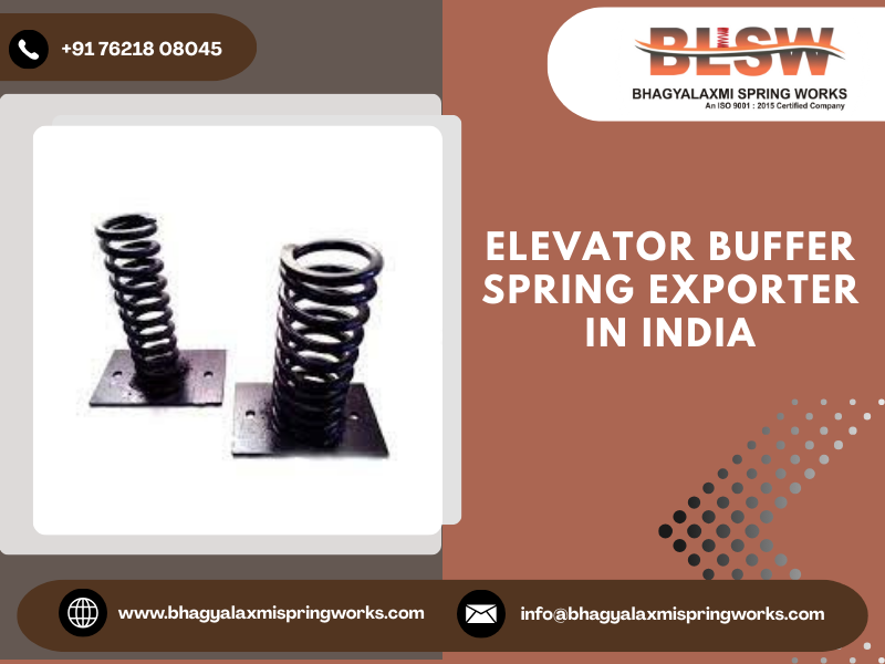 Elevator Buffer Spring Exporter in India