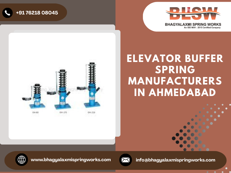 Elevator Buffer Spring Manufacturers in Ahmedabad