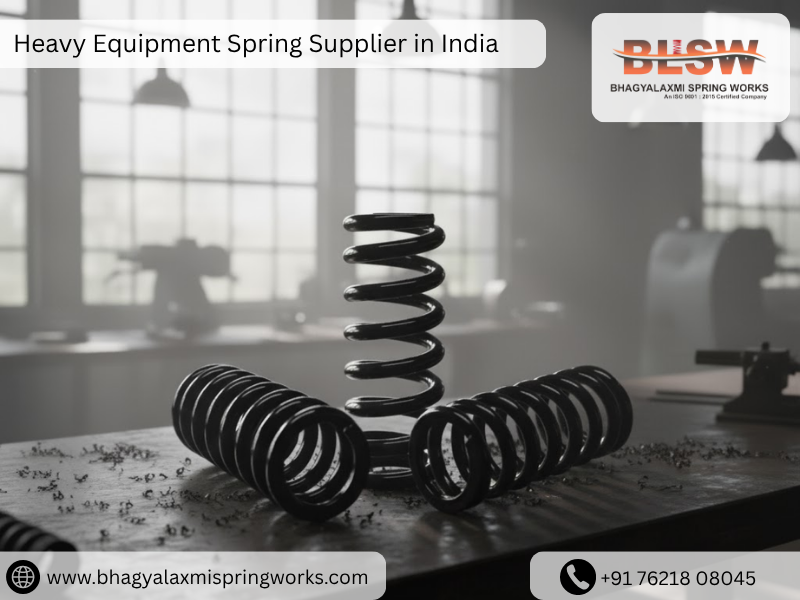 Heavy Equipment Spring Supplier in India